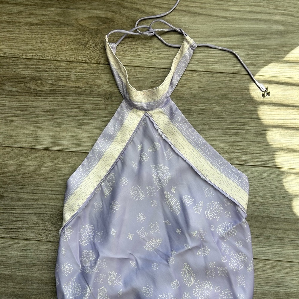 NWOT, Free People, Silky halter/bodysuit, size small